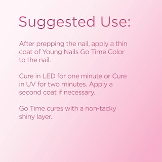 Foto 4 | Foto 4 | Esmalte En Gel Young Nails Go Time Bite Your Tongue, 10 Ml - Venta Internacional.