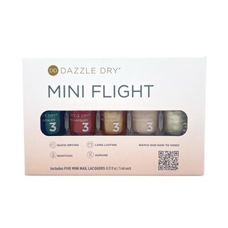 Foto 1 | Foto 1 | Set De Laca De Uñas Dazzle Dry Mini Flight Afterparty, 5 X 5 Ml - Venta Internacional.