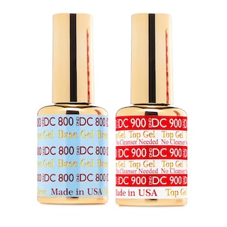 Foto 1 | Foto 1 | Set De Esmaltes En Gel Dnd Dc Base Gel 800 Y Top Gel No Cleanse 900 - Venta Internacional.