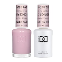 Set De Esmaltes En Gel Daisy Dnd Sheer Collection 876 Flower Girl - Venta Internacional.