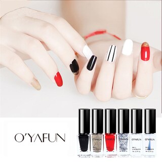 Foto 2 | Foto 2 | Esmalte De Uñas Oyafun Daily Disposable A Base De Agua 5 Ml 6 Colores - Venta Internacional.