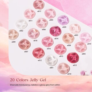 Foto 4 | Foto 4 | Set De Esmaltes De Uñas Beetles Pink Nude Gel, 20 Colores, 100 Ml - Venta Internacional.