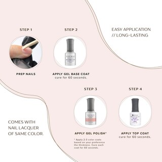 Foto 3 | Foto 3 | Esmalte En Gel Lechat Perfect Match Flawless White 15 Ml - Venta Internacional.