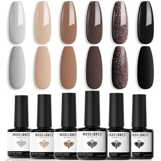 Foto 1 | Foto 1 | Set de Esmaltes de Uñas en Gel Modelones Chocolate - Venta Internacional