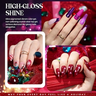 Foto 5 | Foto 5 | Set De Esmaltes En Gel Beetles Winter Glitter, 39 Unidades, Para Niñas - Venta Internacional.