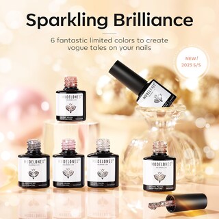 Foto 6 | Foto 6 | Set de Esmaltes de Uñas en Gel con Purpurina Ones 6 Colores 7 ml - Venta Internacional