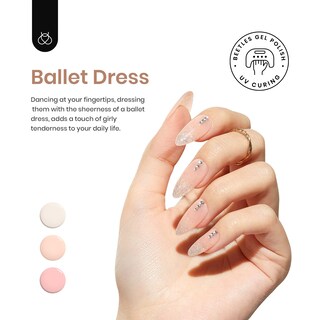 Foto 2 | Foto 2 | Set De Esmalte De Uñas Beetles Jelly Gel, Vestido De Ballet De 6 Colores - Venta Internacional.