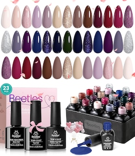 Foto 1 | Foto 1 | Set De Esmaltes De Uñas En Gel Beetles, 20 Colores, Con Base Y Capa Superior - Venta Internacional.