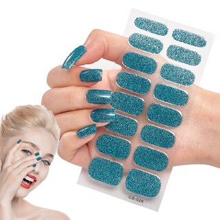 Foto 1 | Foto 1 | Tiras De Esmalte De Uñas En Gel Semicurado Con Lima De Uñas Y Pegatinas - Venta Internacional.