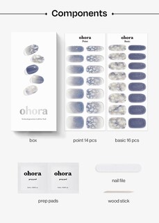 Foto 6 | Foto 6 | Tiras De Gel Para Uñas Sohora Semicuradas N Gleam Blue Con Accesorios - Venta Internacional.