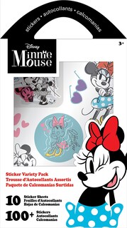 Foto 1 | Foto 1 | Paquete Variado De Pegatinas De Minnie Mouse Con Licencia Oficial - Venta Internacional.