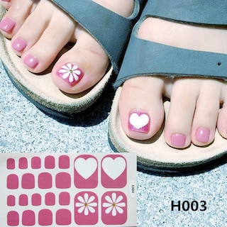 Foto 2 | Foto 2 | Pegatinas Impermeables Para Uñas De Pies Para Decoración De Uñas Diy - Venta Internacional.