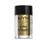 Maquillaje Profesional Glitter Nyx Para Rostro Y Cuerpo, Color Dorado - Venta Internacional.