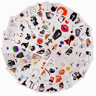 Foto 4 | Foto 4 | Tatuajes Temporales Artcreativity 228 Estilos Que Brillan Para Halloween - Venta Internacional.