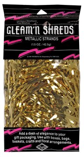 Foto 1 | Foto 1 | Accesorio Para Fiestas Beistle Gleam 'n Shreds Metallic Hirds - Venta Internacional.