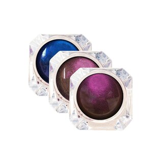 Foto 1 | Foto 1 | Sombra De Ojos Huoguo Glitter Monocromática Impermeable Juego De 3 Piezas - Venta Internacional.
