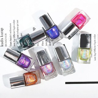 Foto 3 | Foto 3 | Esmalte De Uñas Huoguo Diamond Glitter Sequins Gel 7 Ml - Venta Internacional.