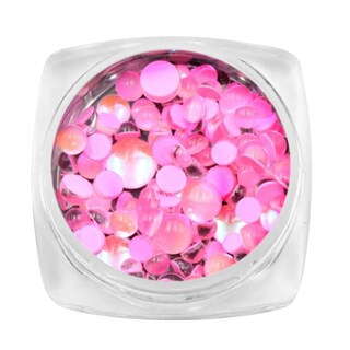 Foto 1 | Foto 1 | Joyería Para Decoración De Uñas Cuenta Semirredonda Transparente Con Forma De Sirena - Venta Internacional.