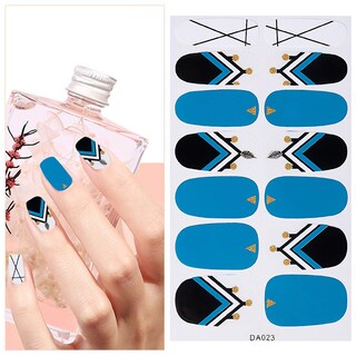 Foto 2 | Foto 2 | Adhesivo Para Uñas Huoguo  Película De Esmalte De Uñas Impermeable  12 X 7 Cm - Venta Internacional.