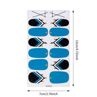 Foto 3 | Foto 3 | Adhesivo Para Uñas Huoguo  Película De Esmalte De Uñas Impermeable  12 X 7 Cm - Venta Internacional.