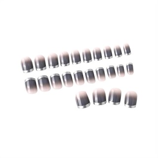 Foto 1 | Foto 1 | Juego De Pegatinas Para Uñas Huoguo Coffin Fake Nails Con Pegatinas Y Lima - Venta Internacional.
