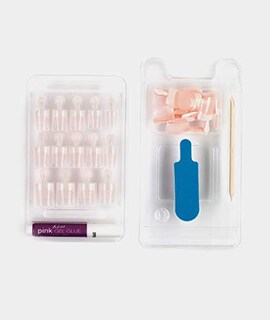 Foto 4 | Foto 4 | Kit De Uñas Kiss Salon Acrílico Francés Pet Peeve Real Short (paquete De 6) - Venta Internacional.