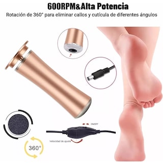 Foto 3 | Foto 3 | Lima Portátil Eo Safe Imports Esi11106 Rosa para Pies