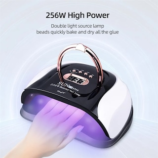 Foto 2 | Foto 2 | Lámpara de Uñas de Doble Fuente de Luz Led/ UV 256w