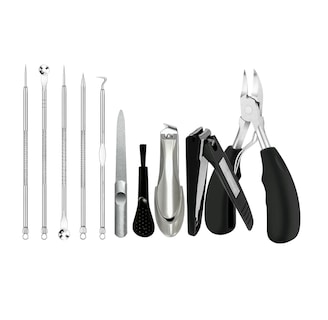 Foto 1 | Foto 1 | Kit para Pedicure y Manicure Malubero color Plata 10 Piezas