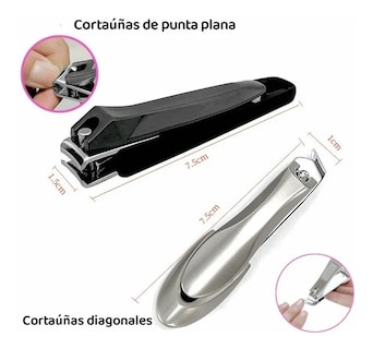 Foto 2 | Foto 2 | Kit para Pedicure y Manicure Malubero color Plata 10 Piezas