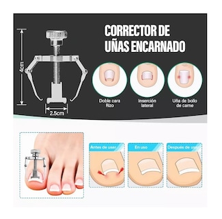 Foto 4 | Foto 4 | Set de Pedicura Belug Acero Inoxidable 10 Piezas