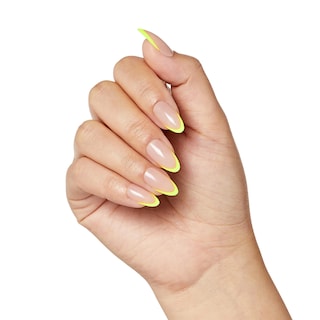 Foto 5 | Foto 5 | Press-on Nails Kiss Salon, Acrílico Francés «hype», Amarillo Neón - Venta Internacional.