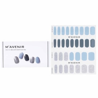 Foto 1 | Foto 1 | Pegatinas para Uñas Mavenir Brillante Rainy Blue con Gel Líquido Real - Venta Internacional
