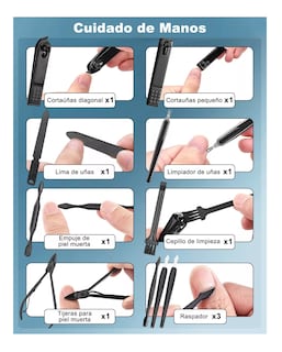 Foto 4 | Foto 4 | Set Manicura Multifuncional 28 Piezas