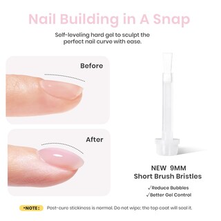 Foto 4 | Foto 4 | Kit De Uñas Builder Gel Beetles Hema Free 7 En 1 Con Capa Base Superior - Venta Internacional.