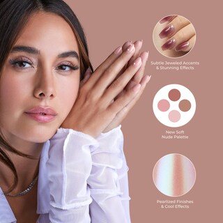 Foto 4 | Foto 4 | Press-on Nails Kiss Bare But Better «shine», Ataúd Rosa Oscuro - Venta Internacional.