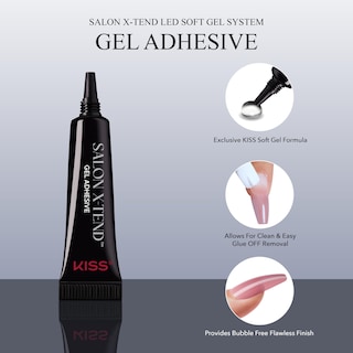 Foto 4 | Foto 4 | Press-on Nails Kiss Salon X-tend «red Flags» De Color Rosa Claro - Venta Internacional.