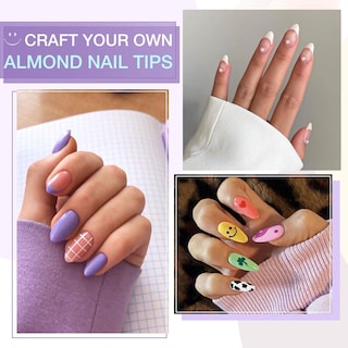 Foto 2 | Foto 2 | Kit De Extensiones De Uñas Gellen Gel Tips Con 240 Puntas De Uñas De Almendra - Venta Internacional.