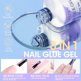Foto 5 | Foto 5 | Kit De Extensiones De Uñas Gellen Gel Tips Con 240 Puntas De Uñas De Almendra - Venta Internacional.