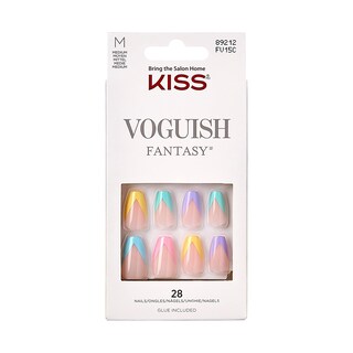 Foto 1 | Foto 1 | Uñas A Presión Kiss Voguish Fantasy 'candies' Multicolor - Venta Internacional.
