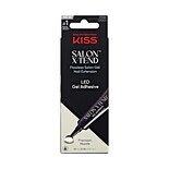 Press-on Nails Kiss Salon X-tend Con Pegamento Para Uñas Y Gel Led, 10 Ml - Venta Internacional.