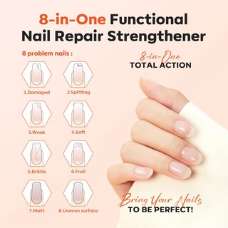 Foto 3 | Foto 3 | Relleno Fortalecedor De Uñas Modelones 8 En Uno Para Uñas, 15 Ml - Venta Internacional.