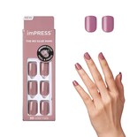 Press On Nails Impress Petal Pink Short Short Equoval - Venta Internacional.