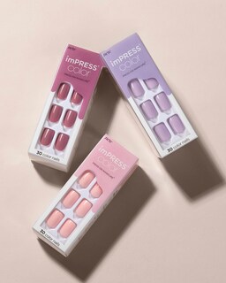 Foto 6 | Foto 6 | Press On Nails Impress Petal Pink Short Short Equoval - Venta Internacional.