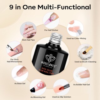 Foto 2 | Foto 2 | Set De Esmaltes De Uñas Modelones, 15 Ml, 9 En 1 - Venta Internacional.