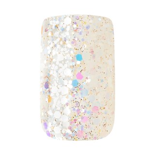 Foto 5 | Foto 5 | Gel Kiss Fantasy «how Dazzling» De Press On Nails, Plateado Con Pegamento - Venta Internacional.