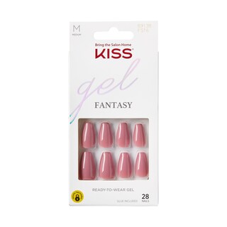 Foto 1 | Foto 1 | Fake Nails Kiss Gel Fantasy Sculped Letra Larga Para Tu Ex - Venta Internacional.