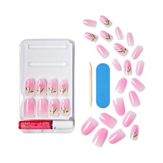Foto 7 | Foto 7 | Presiona Las Uñas Kiss Wicked X Kiss 'bloom In Land' Pink - Venta Internacional.