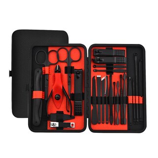 Foto 2 | Foto 2 | Kit De Decoración De Uñas Huoguo 25 En 1 De Acero Inoxidable Con Funda De Piel - Venta Internacional.