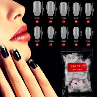 Foto 2 | Foto 2 | Punta De Uñas Postizas Huoguo Plisada Sin Dejar Rastros 500 Unidades - Venta Internacional.